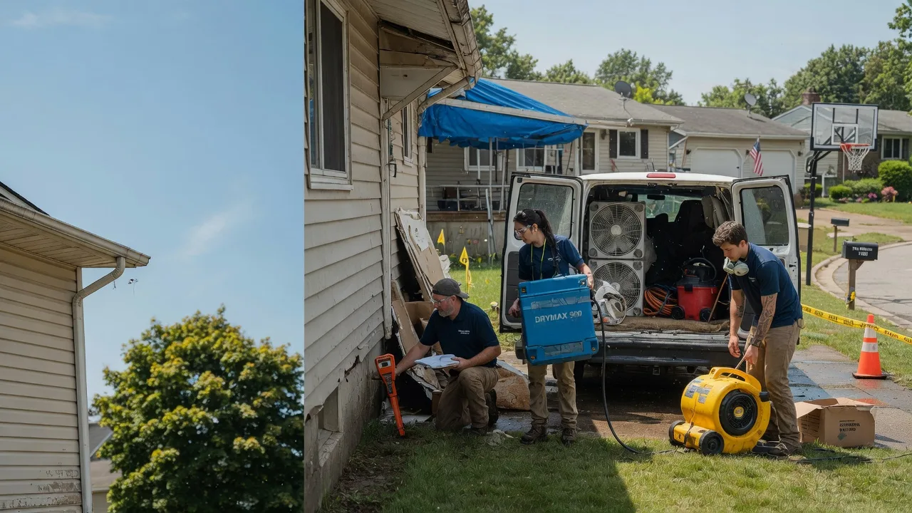 Ceiling Leak Cleanup in Vaughn, WA near me
