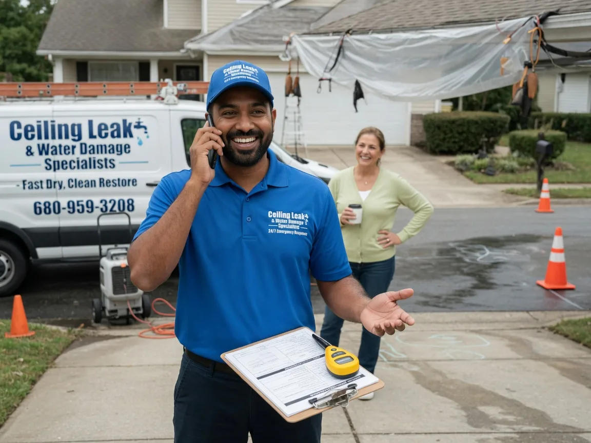 Ceiling Leak Cleanup Vaughn, WA FAQs